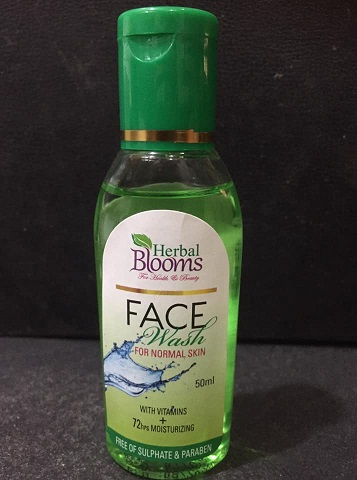 FACE WASH / FACIAL WASH - Herbal Blooms FACE WASH NORMAL SKIN 50ML