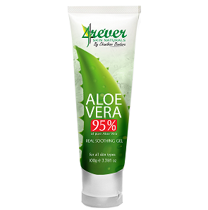 FACE CREAM DAY CREAM NIGHT CREAM  - 4REVER SOOTHING GEL ALOE VERA 95% REAL  100G 