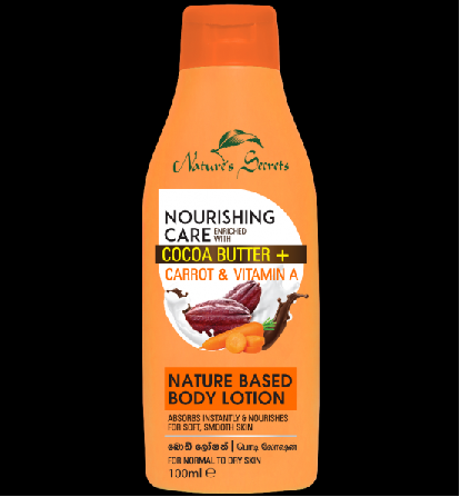 BODY LOTION - Body Lotion- Carrot - Nature Secrets 200ml