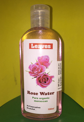 CLEANSER , TONER, PACK  & SCRUB Mask  - AMRIN LEAVES ROSE WATER 100ML