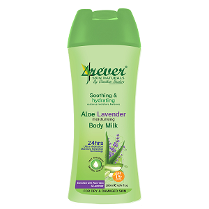 BODY LOTION -  4REVER Moisturising Body LOTION Aloe Lavender  100ml