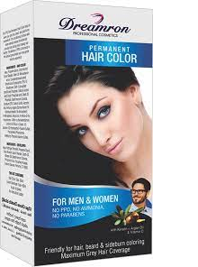 All - DREAMRON HAIR COLOR PERMANENT  2.0 KERATIN BLACK  60ML