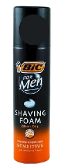 FACE WASH / FACIAL WASH - BIC MEN SENSITIVE SHAVING CREAM 250ML
