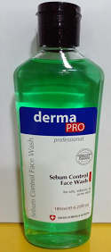 FACE WASH / FACIAL WASH - DERMA PRO FACE WASH SEBUM 185ML