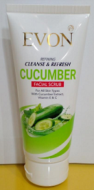 FACE CREAM DAY CREAM NIGHT CREAM  - EVON SCRUB CUCUMBER  100ML