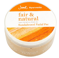 FACE CREAM DAY CREAM NIGHT CREAM  - JANET PAC FAIR NATURAL SANDLWOOD 225ML