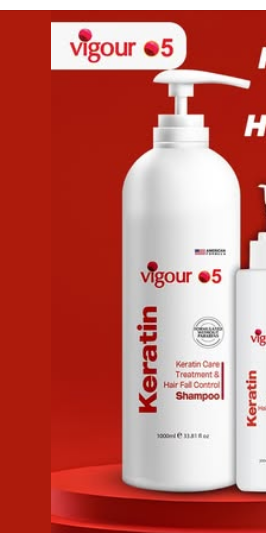CONDITIONER - VIGOUR 05 CONDITIONER KERATIN CARE TREAT  1 LTR