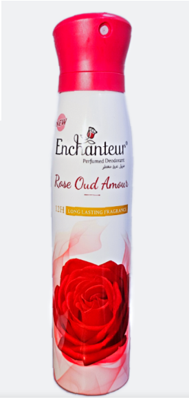 PERFUMES & COLOGNES, BODY SPRAY - ENCHANTEUR PERFUME ROSE OUD 150ML