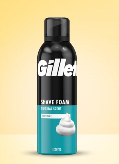 FACE CREAM DAY CREAM NIGHT CREAM  - GILLET SHAVING FOAM SENSITIVE 200ML